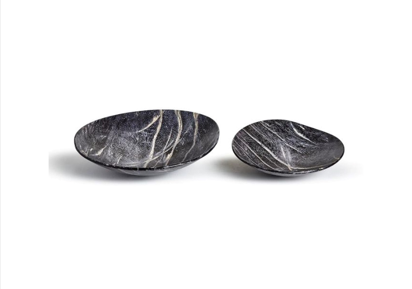 Faux Wood Bowls, Set of 2