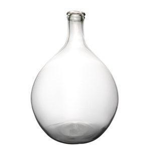 Clear Glass Vase, Large