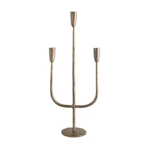 Hand Forged Metal Candelabra