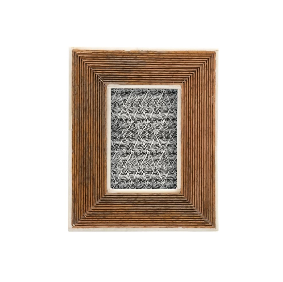 Mango Wood & Bone Frame