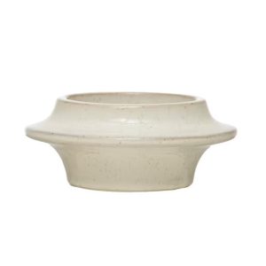 Stoneware Tealight/Pillar Holder