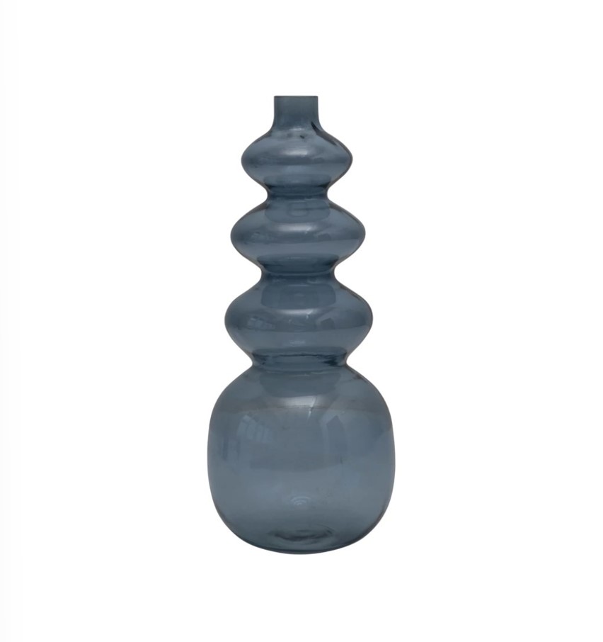 Contemporary Glass Flower Vase