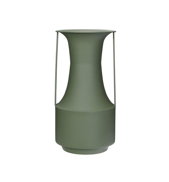 Textured Metal Vase
