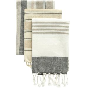 Striped Cotton Tea Towels