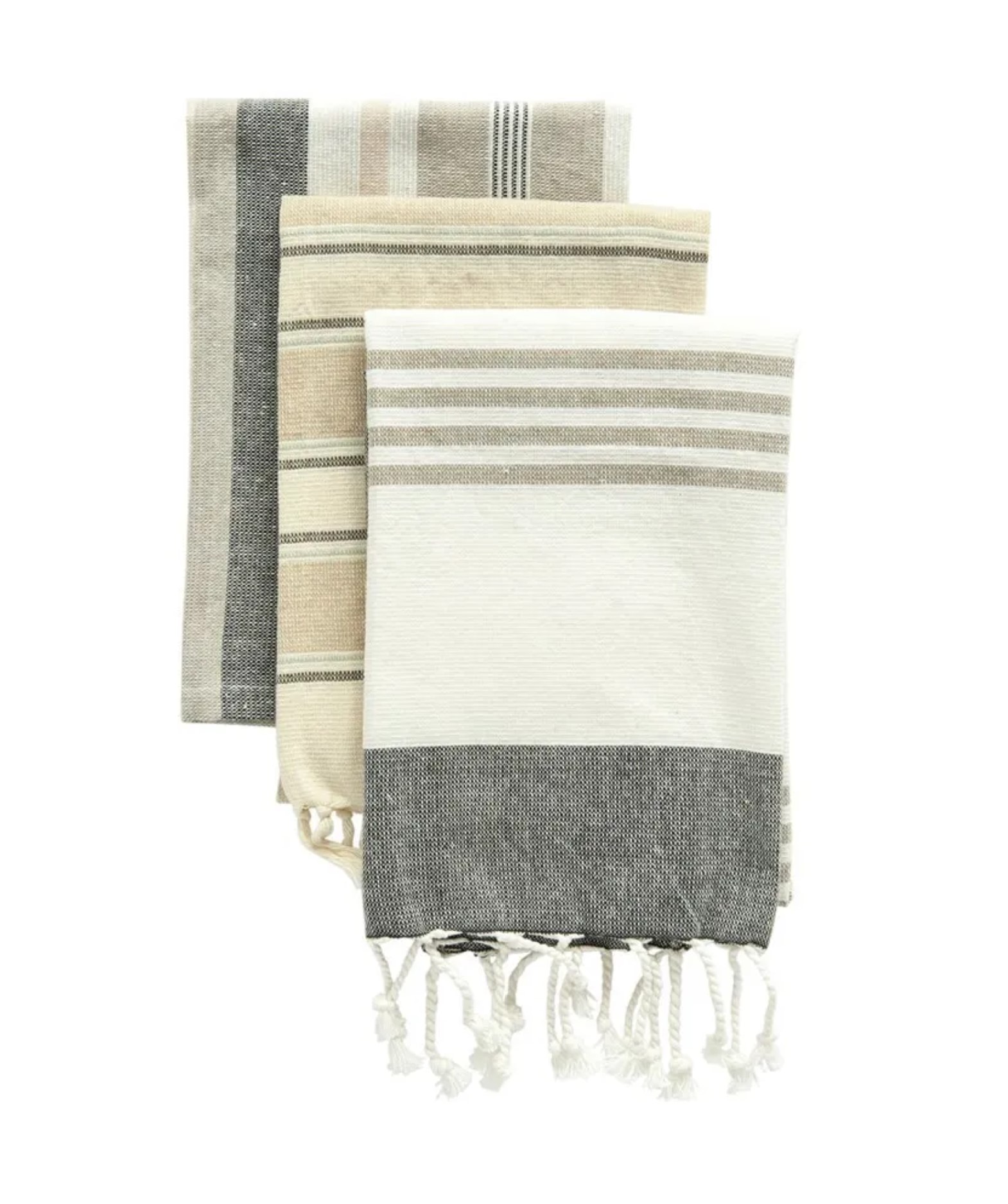 Striped Cotton Tea Towels