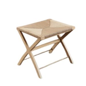 Carla X Oak Bench