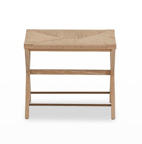 Carla X Oak Bench - Image 2